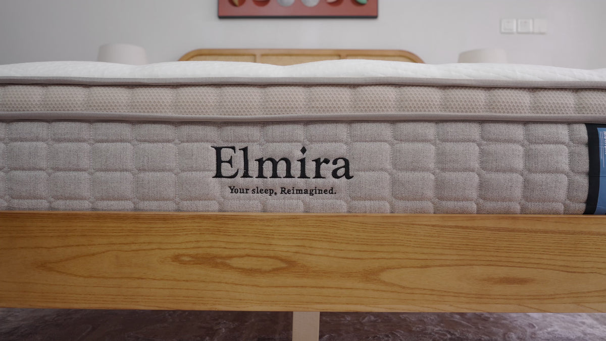 Load video: The Elmira Hybrid Mattress